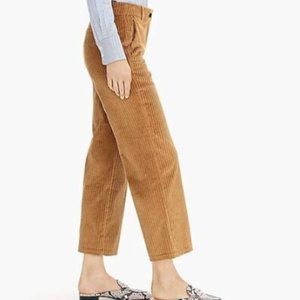 J.Crew ~ Vintage, Wide Leg, Cropped, Corduroy, Trouser Pants